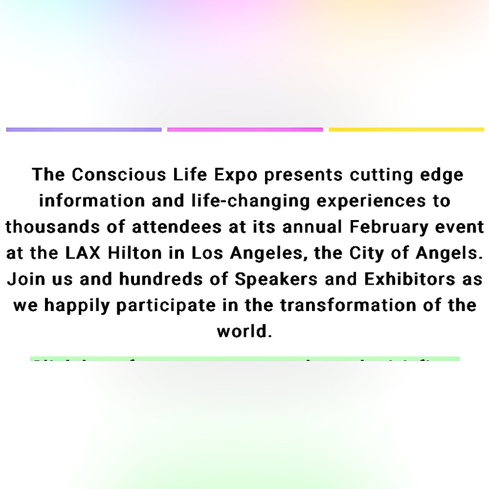 Conscious Life Expo 2025 Tote Bag New - Picture 10 of 11